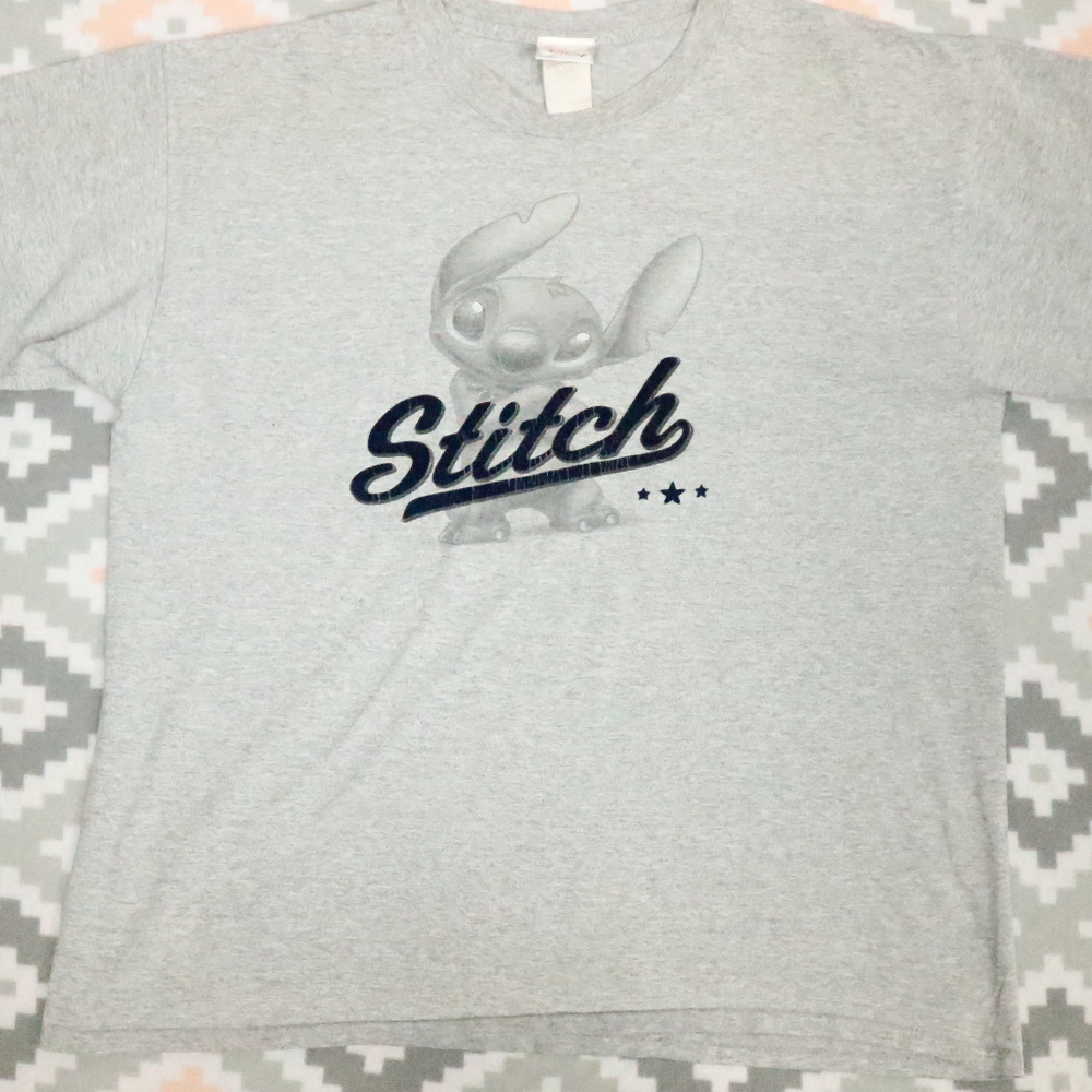 Disney Lilo & Stitch Velvet Blue Stitch Tee - Picture 2 of 4